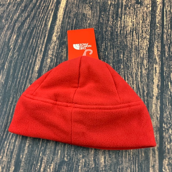 The North Face Unisex Beanie S/M Ragered Red NWT - Picture 3 of 8